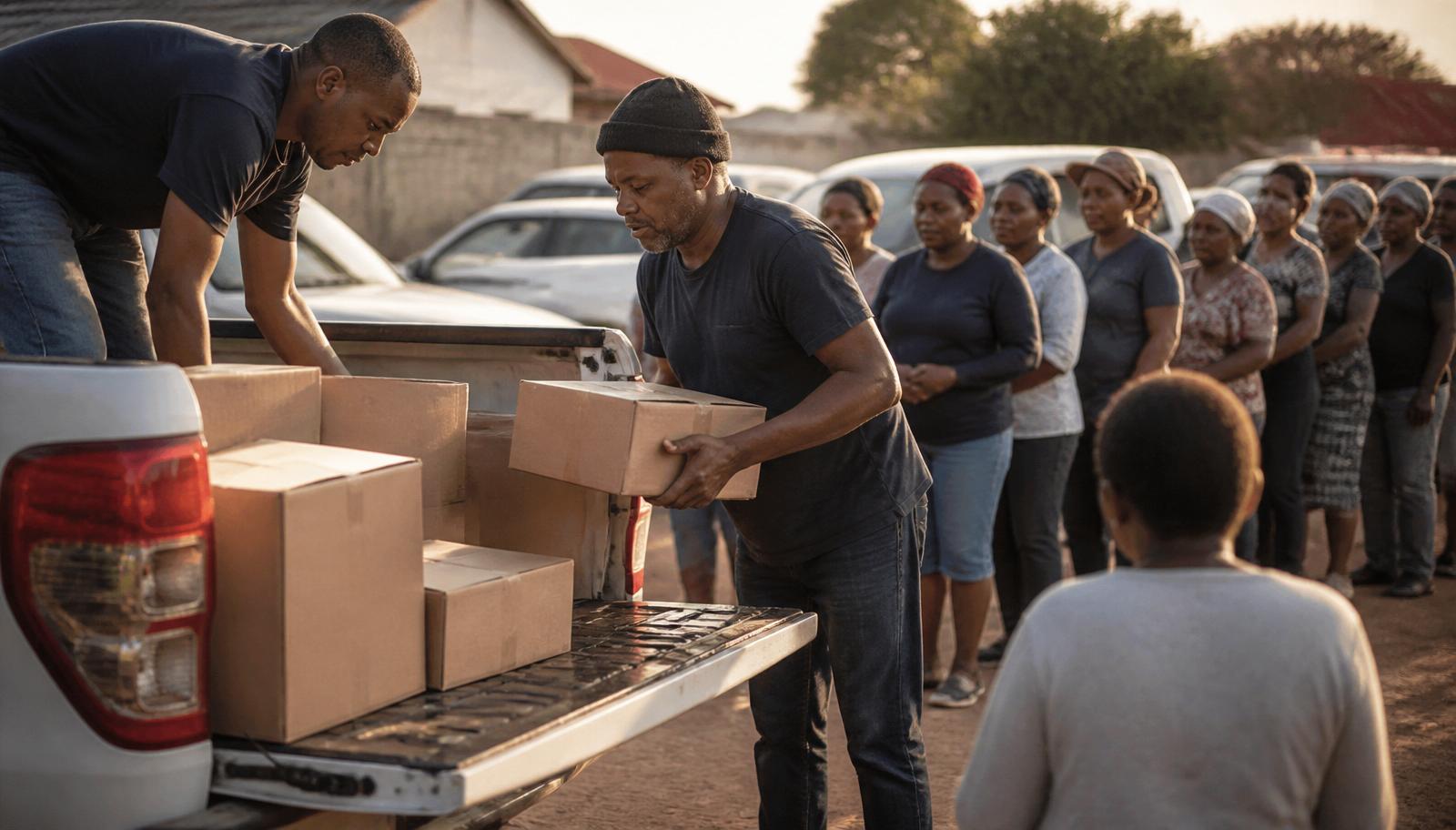 Food Parcel Drive Changes Lives in Pinetown